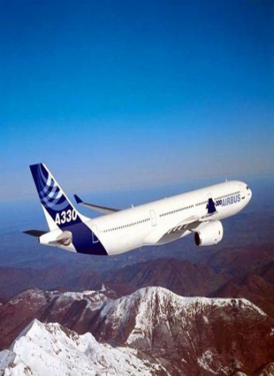 天津空客A330宽体机完成和交付中心
